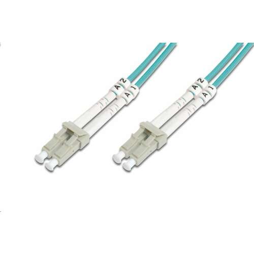 Digitus DK-2533-03/3 száloptikás kábel 3 M LC I-VH OM3 Blue DK-2533-03/3