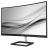 Philips 325E1C 32-inch curved monitor displaying abstract design