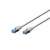 Digitus CAT5e SF-UTP Patchkabel 1m Grau DK-1531-010, 1 Meter Netzwerkkabel mit RJ45-Steckern