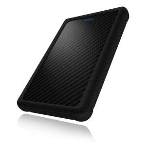 Raidsonic IcyBox IB-223U3A-B carcasă externă pentru hard disk, negru, vedere din unghi - RaidSonic
