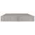 vidaXL betonszürke MDF lebegő fali polc, 50 x 23 x 3,8 cm