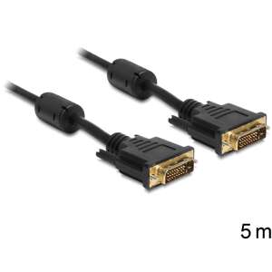 DeLock Cable DVI 24+1 male > male 5m 83192 62455509 