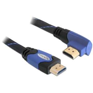DeLock Cable High Speed HDMI with Ethernet – HDMI A male > HDMI A male angled 4K 2m 82956 79257729 