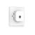 TP-Link EAP115-WALL rear view, wall mountable access point with Ethernet port