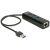 DeLock USB 3.0 Hub 3 Port + Gigabit LAN Adapter