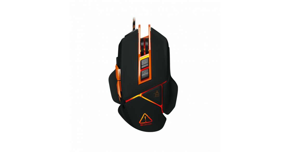Canyon CND-SGM6N Hazard Gaming Mouse Black CND-SGM6N | Pepita.hu