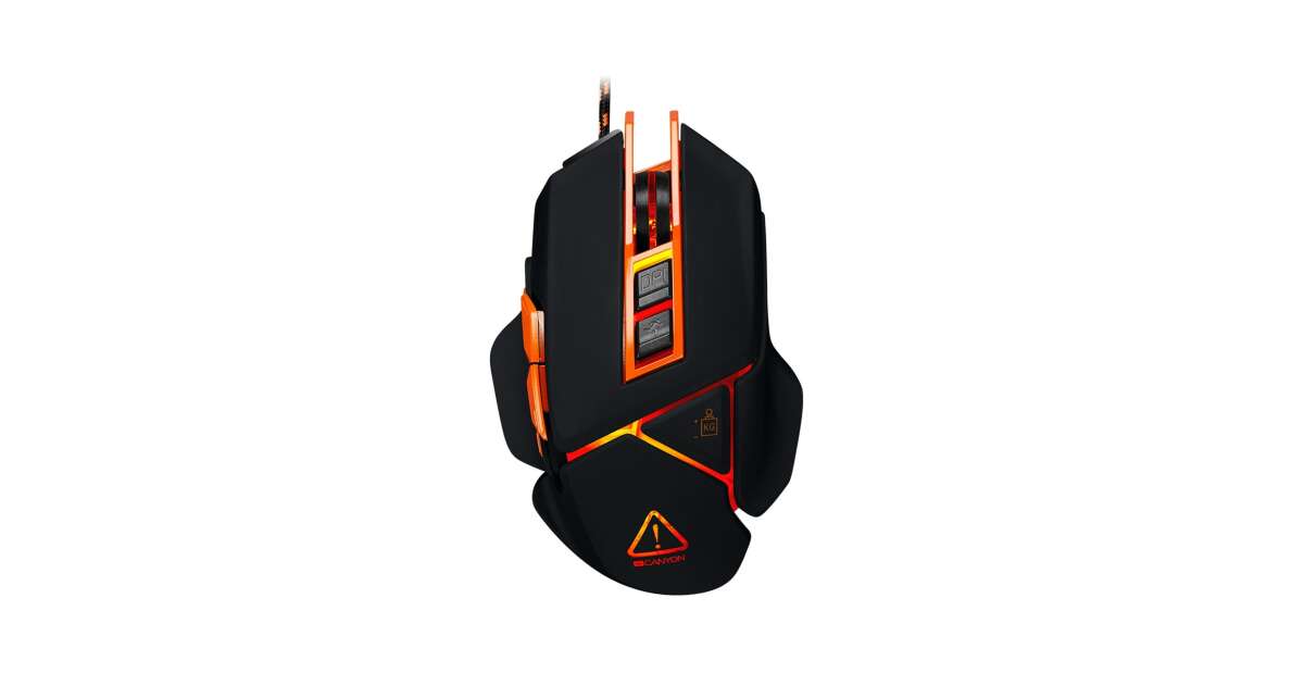 Canyon CND-SGM6N Hazard Gaming Mouse Black CND-SGM6N | Pepita.hu