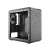 Cooler Master MASTERBOX Q300L Micro ATX computer case, black, side view