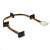 Kabel zasilające DeLock 4-pin Molex do 4x SATA 15-pin, 40cm