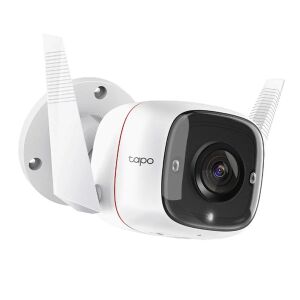 TP-Link Tapo TC65 Outdoor Security Camera, angled view - TP-Link