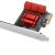 AXAGON PCES-SA6 - 6x SATA 6Gbps PCIe Bővítőkártya 107805912