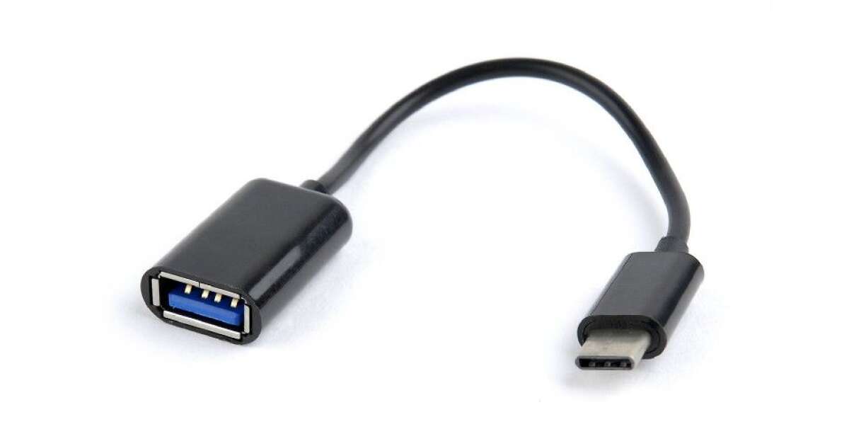 Gembird AB-OTG-CMAF2-01 kabel adaptera USB 2.0 OTG typu C (CM/AF), blister 96605718