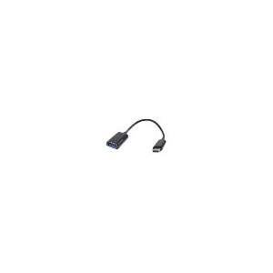 Gembird AB-OTG-CMAF2-01 USB 2.0 OTG Type-C adapter cable (CM/AF) Black AB-OTG-CMAF2-01 78829533 