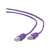 Кабел за свързване Gembird CAT6 F-UTP 0,25m Лилав, конектор RJ45, 25cm, лилав