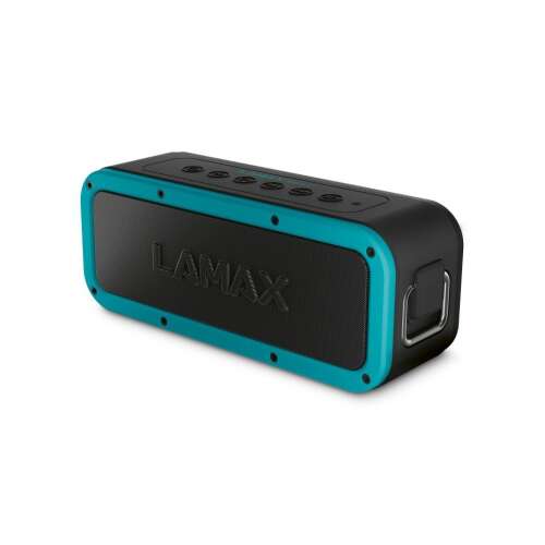 LAMAX Storm1 Bluetooth speaker, turquoise and black, 40W, waterproof, portable