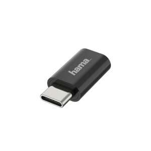 Hama Micro USB to USB Type-C Adapter, Black - USB Cable