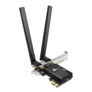 TP-Link Archer TX55E AX3000 Wi-Fi 6 PCIe Adapter with Bluetooth 5.2, dual antennas - TP-Link Network Card