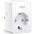 TP-Link Tapo P110 Mini Smart Wi-Fi контакт, бял, наклонен изглед