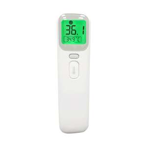 Viatom AOJ-20A Stirn- und Ohrthermometer mit Bluetooth-Konnektivität, zeigt das digitale Display mit einer Temperaturanzeige - Test-Analysegerät