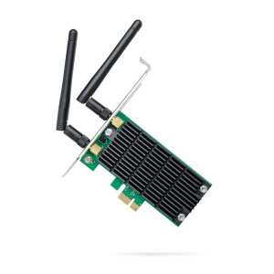 TP-Link Archer T4E AC1200 Bezprzewodowy adapter PCI Express dwuzakresowy, dwie anteny, białe tło - TP-Link Karta sieciowa