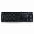 Logitech K120 vezetékes billentyűzet, fekete, német kiosztás, felülnézet