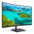 Angled view of Philips 271E1SCA 27 inch curved monitor displaying tropical island scene