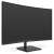 Philips 271E1SCA 27-inch curved monitor angled view with blank screen