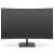Front view of Philips 271E1SCA 27-inch curved monitor with black screen