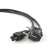 Gembird PC-186-ML12-3M Stromkabel Schwarz CEE7/7 C5-Kupplung 92888703