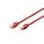 Digitus CAT6 S-FTP Patch Cable 5m Red DK-1644-050/R, czerwony kabel sieciowy, kabel Ethernet, złącze RJ45