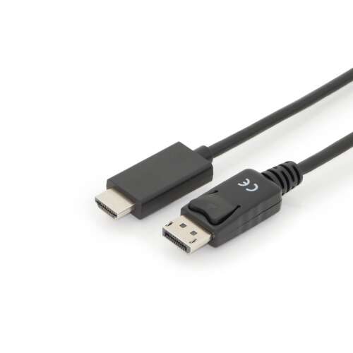 Adaptérny kábel Assmann DisplayPort na HDMI, 3m čierny