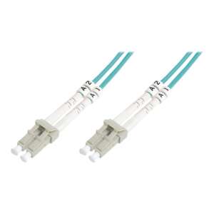 Kabel światłowodowy Digitus DK-2533-05-4 OM4 Multimode, Patch, LC-LC, 5m, Aqua - Kabel optyczny