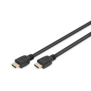 Kabel HDMI High Speed Assmann 2m, Czarny - Artykuły techniczne i elektronika