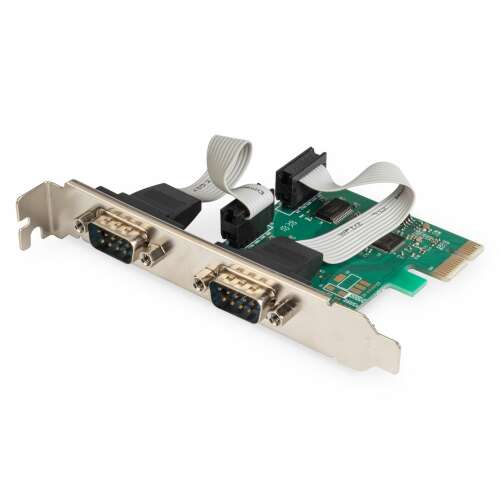 Placa Digitus DS-30000-1 PCI Express Serial I/O cu doi conectori DB9
