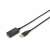 Digitus USB 2.0 Verlängerungskabel DA-70130-4, 5 Meter schwarzes USB A zu USB A Kabel