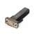 Digitus USB-sorozat átalakító, fekete, ferde nézet