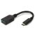 ASM AK-300315-001-S ASSMANN Kabel adapter USB 3.0 SuperSpeed OTG Typ USB C/USB A M/Ż czarny 0,15m 133594867