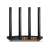 TP-Link Archer C6U AC1200 Router bezprzewodowy MU-MIMO Gigabit, czarny, widok z tyłu, pokazujący porty
