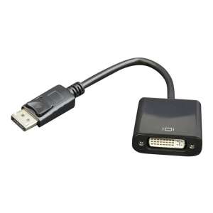Gembird A-DPM-DVIF-002 DisplayPort to DVI adapter cable Black A-DPM-DVIF-002 84439222 