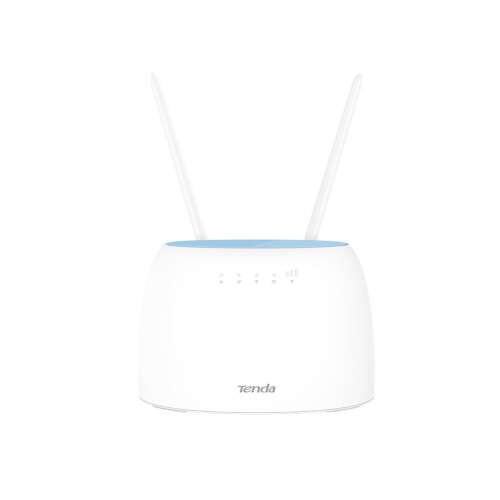 Tenda 4G09 AC1200 Dual-Band Wi-Fi 4G+ LTE Router, biely, predný pohľad