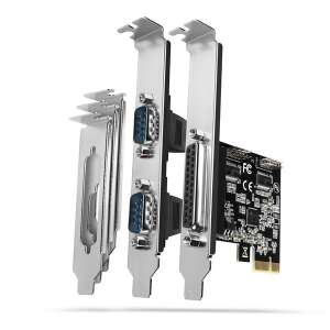 AXAGON PCEA-PSN PCI-Express Karte mit 1 Parallelport und 2 seriellen Ports - AXAGON