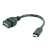 Кабел адаптер Gembird USB 3.0 OTG Type-C, черен, 20cm