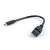 Kabel adaptera Gembird USB 3.0 OTG Type-C, czarny, 20cm