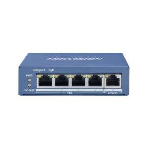 Hikvision DS-3E0505P-E 5-portový Gigabit PoE Switch predný pohľad - Hikvision
