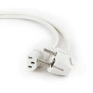 Gembird PC-186W-VDE Power cord (C13) VDE approved 1,8m White PC-186W-VDE 79209830 