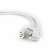 Gembird PC-186W-VDE Stromkabel, weiß, 1,8m, VDE geprüft