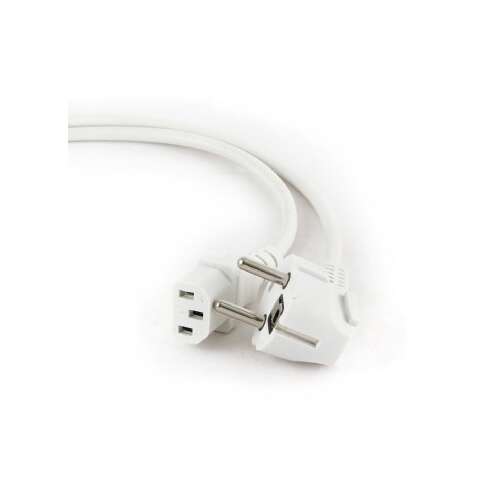 Gembird PC-186W-VDE Stromkabel, weiß, 1,8m, VDE geprüft