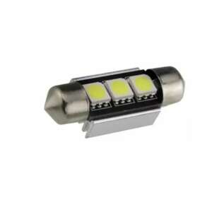 Autós led - 36mm 3 smd 5050 led hideg fehér CANBUS szofita C5W 62472357