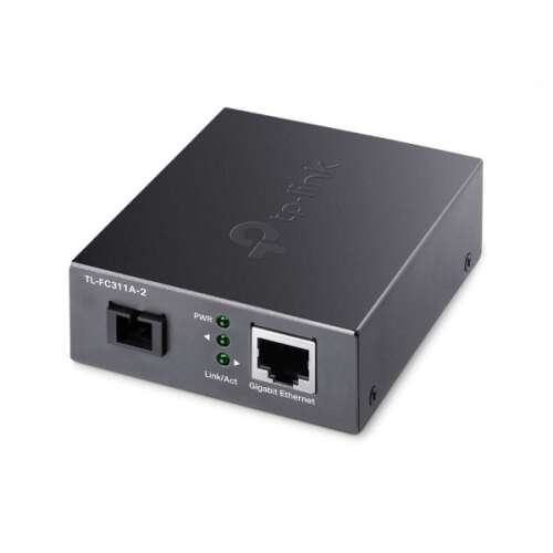 TP-Link TL-FC311A-2 Gigabit Media Converter, WDM, 1000Base-T to 1000Base-FX, SC connector