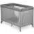 RicoKids Foldable Travel Cot with Mattress #grey 98666471
